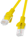 Lanberg PCU5-10CC-0025-Y networking cable 0.25 m Cat5e U/UTP (UTP) Yellow (PCU5-10CC-0025-Y) - vexio