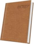 Herlitz Agenda datata 2027 Herlitz Premium Deluxe Arno, A5, 352 pagini, coperta din piele sintetica, culoare maro caramel HZ400216664