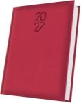 Herlitz Agenda datata 2027 Herlitz Tucson, A5, 352 pagini, coperta buretata, culoare rosu coral HZ400216602