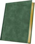 Herlitz Agenda datata 2027 Herlitz Premium Deluxe Chia Suple, A5, 352 pagini, coperta din piele sintetica, margini folio auriu, culoare verde HZ400216547