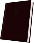 Herlitz Agenda datata 2027 Herlitz DeLuxe Edolo, A5, 352 pagini, coperta din piele sintetica, culoare rosu burgundy HZ400216615