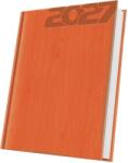 Herlitz Agenda datata 2027 Herlitz Premium Deluxe Vivione, A5, 352 pagini, coperta din piele sintetica, culoare mandarin HZ400216660