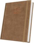 Herlitz Agenda datata 2027 Herlitz Premium Deluxe Bolgheri, A5, 352 pagini, coperta din piele sintetica, culoare maro HZ400216646