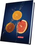 Herlitz Agenda nedatata Herlitz, A5, Motive, 224 pagini, copera din piele sintetica, motiv Fruits HZ400216677