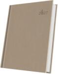 Herlitz Agenda datata 2027 Herlitz Premium Deluxe Gargano, A5, 352 pagini, coperta din piele sintetica, culoare bej HZ400216658
