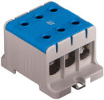 Pollmann Electrotech Fővezeték sorkapocs 3x 95/3x95 (16-95mm2) kék UK 95/3 A, 2090308 Pollmann (2090308)