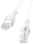 Lanberg PCU6-10CC-0050-W networking cable 0.5 m Cat6 U/UTP (UTP) White (PCU6-10CC-0050-W) - vexio