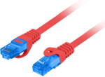 Lanberg PATCHCORD S/FTP CAT. 6A 10M RED LSZH (PCF6A-10CC-1000-R) - vexio