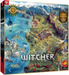 CD Project Red Good Loot The Witcher The Northern Realms Map 1000 darabos Puzzle
