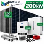 Deye Sistem complet fotovoltaic 200 kw panouri+ 200 kw trifazat + stocare (M-SIS-AC-200-200KW-15)