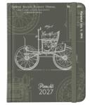 PLANALL Határidőnapló PLANALL Mini A/6 heti keményfedelű Outline 2027 (7540219000) - vectraline