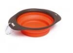 Mpets Castron Pliabil pentru Caini 25 x 19 x 6 cm, 750 ml, Portocaliu, M-Pets (CVT-MPT26)