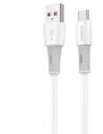 FONENG X86 USB-A - USB-C töltőkábel 1.2m fehér (6970462518723) (X86 Type-C) - aqua