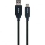 Schwaiger USB-Kabel 3.0 St. A->3.1 Type C 0, 5m fekete (LK050C 533) (LK050C 533)