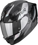 Scorpion Cască integrală de motocicletă Scorpion EXO-1500 Carbon Air Platted, neagră-argintie (SCRP115-483-58)