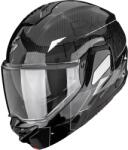 Scorpion Cască de motocicletă Scorpion EXO-TECH II Carbon Viator, flip-up, negru-argintiu (SCRP180-560-58)