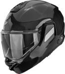 Scorpion Cască de motocicletă Scorpion EXO-TECH II Carbon Solid, flip-up, neagră (SCRP180-261-03)