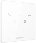 Hikvision DS-KH7000EY-E2/White Kétvezetékes HD kaputelefon beltéri egység, beépített mikrofon, fehér (DS-KH7000EY-E2-White)