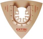 Extol Premium Háromszög alakú reál, 78 mm, keményfém, karbid (8803860)