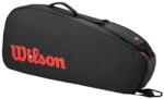 Wilson Geanta tenis Wilson CLASH V3 Black/Infrared pentru 3 rachete (WR8038001001)