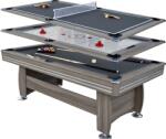 Tat Biliard Multigame 3 in 1 Trikala Dark Grey 214x117x81cm (TRI214-W.GREY)