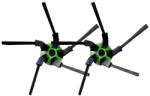 iRobot Oldalkefe, 2 db iRobot Roomba S9, S9+
