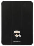 KARL LAGERFELD Husă tabletă Karl Lagerfeld tip carte Saffiano Karl Head 11 pentru iPad Pro 11 2021 - Negru