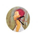  Ceas de perete fara rama REDHEAD, diametru 12, 5 cm x 0.5 cm, suport magnetic (701970191140309)