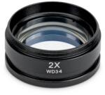 KERN & SOHN OZB-A5620 2 x W. D. (50 mm) kiegészítő mikroszkóp akromatikus objektív lencse az OZP családhoz (OZB-A5620)