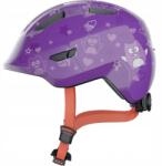ABUS Gyerek kerékpáros sisak Abus Smiley 3.0 Purple Star S 45-50cm (86993)