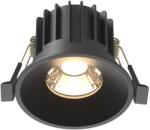 Maytoni modern süllyesztett mennyezeti lámpa round fekete mydl058-12w3k-b (DL058-12W3K-B)