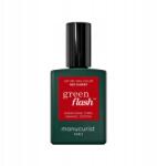 Manucurist Green Flash Nail Polish Red Cherry körömlakk 15 ml (3662263500061)