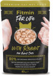 Fitmin For Life Nyulas tasakos macskaeledel 85 g