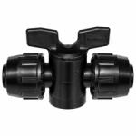 Irritec Csap 25 x 25 kúpos fekete