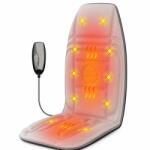 Snailax vibrációs masszírozó matrac 10 motoros melegítő bézs masszázshoz (Mata masująca wibracyjna 10 silników beżowa)