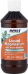NOW Magneziu lichid, 237 ml Concentrat lichid de magneziu cu minerale trace, supliment alimentar