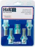 H&R zárkészlet M14 x 1, 50 x 28 mm felnikhez 4 csavar a felnikhez (1452801KEY4)