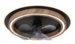 GLOBO Ventilator Bozan 03655, LED 32W, 2700-6500K, D 50 cm, negru, metal (03655)