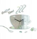 ModernClock Falióra Coffe 33 cm tükrös (CoffeMirror)