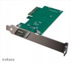 Akasa PCIe kártya Usb 3.2 Gen 2x2 belső csatlakozóval (AK-PCCU3-08)