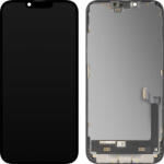 MP Display cu Touchscreen MP compatibil cu Apple iPhone 14 Plus, cu Rama, Versiune Premium Soft OLED FHD 120Hz Diagnostic, Negru - gsmboutique