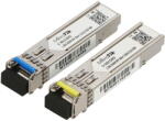MikroTik S-3553LC20D | SFP Module | 1, 25Gb/s, 20km, Single mode, Pair (T1310nm/R1550nm) + (T1550nm/R1310nm) (S-3553LC20D)