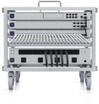 UBIQUITI U-Rack-6U-TL | Mobile rack frame | 6U, with 24 port patch panel (U-RACK-6U-TL)