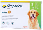Zoetis NOU Simparica 80 mg Caini 20, 40 kg, 3 Tablete Purici E i CapuE e