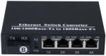  Media Convertor Gigabit Cu 4 Port RJ45 Tip B