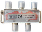  Spliter CATV 5-2450MHz power pass Telix 4 iesiri