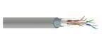  Cablu F/UTP Cat6E LSZH 24 AWG 250 MHZ Gri 305M