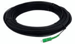  Pigtail FTTH de Exterior Negru cu conector SC/APC 110M