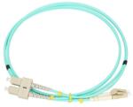 Extralink Patchcord LC/UPC-SC/UPC MM OM3 duplex 3.0mm 5M