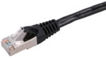  Patchcord CAT5E FTP Negru 3M